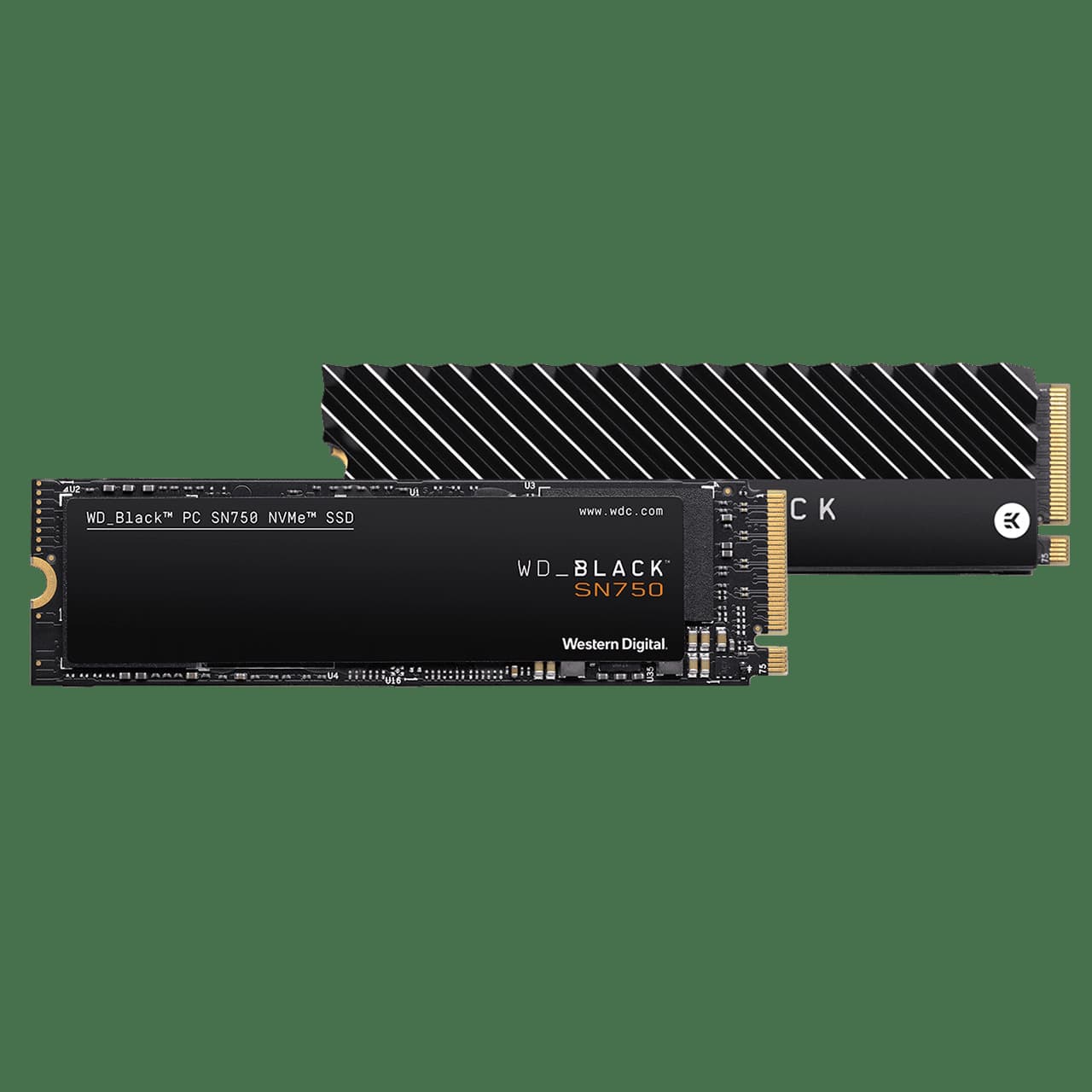 Producto SSD M.2 2280 Western Digital Black SN750 1TB 3D NAND NVMe

