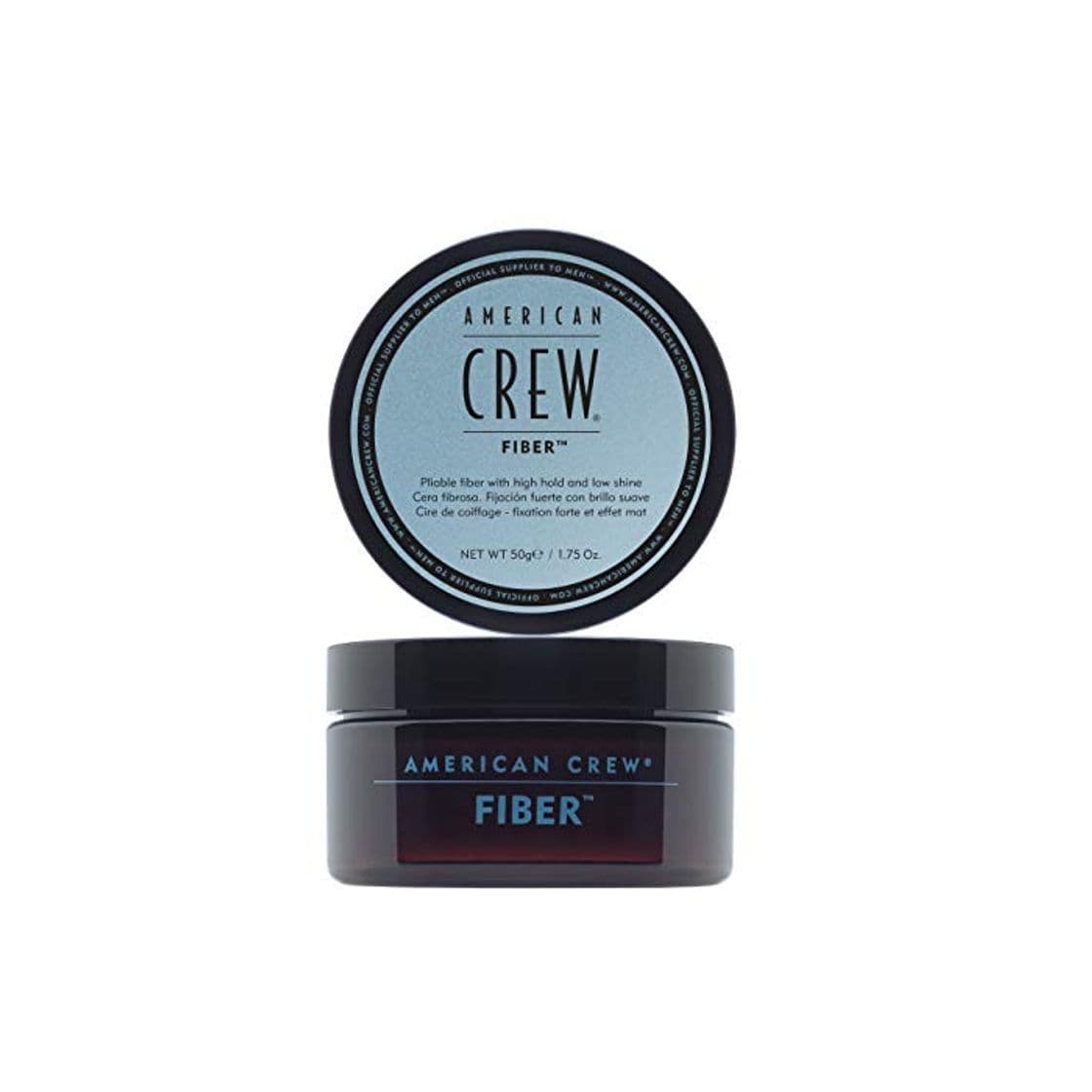 Belleza American Crew - Fiber Fibra moldeadora para hombres