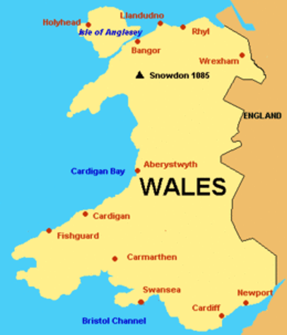 Lugar Wales