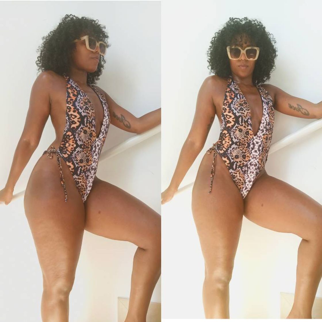 Fashion Snake print swimsuit