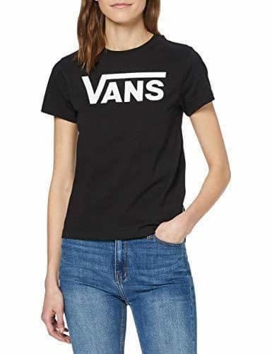 Lugar Vans Flying V Crew tee Camiseta, Negro