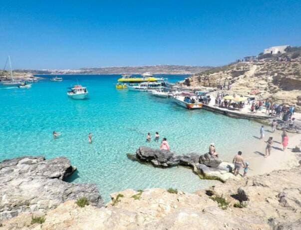 Place Blue lagoon - Comino, Malta