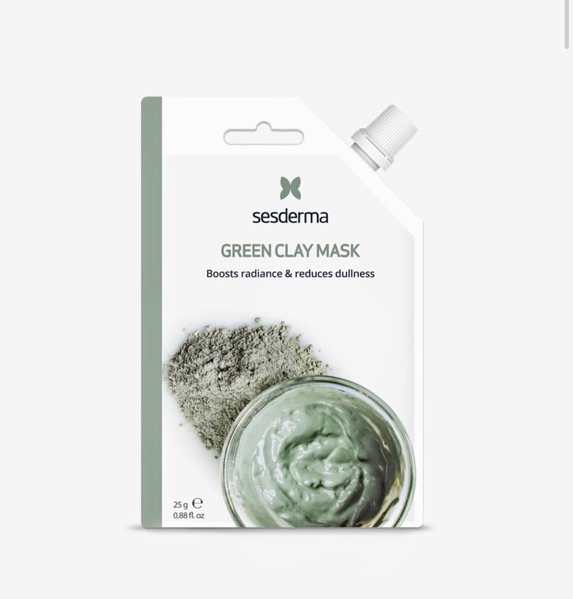 Moda Mascarilla facial multidosis de arcilla verde Green Clay Mask ...