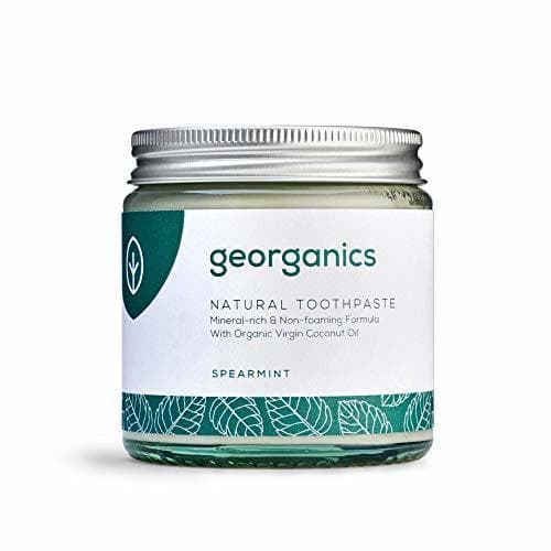 Beauty georganics Remineralizante Natural Aceite Coco Orgánico Pasta de dientes 120ml