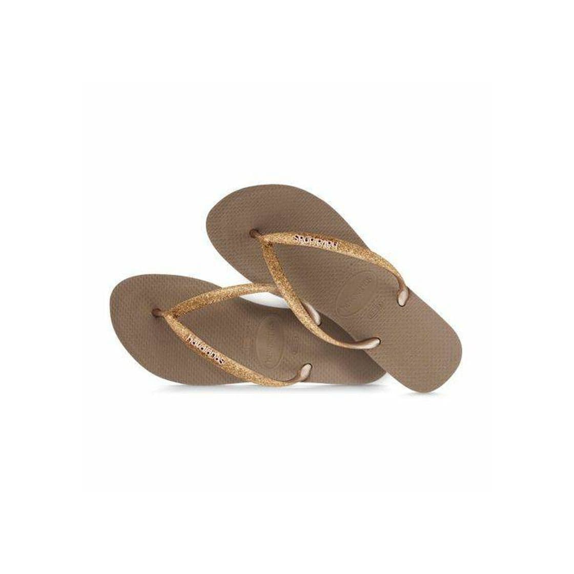 Fashion Havaianas Slim, Chanclas Mujer, Gris