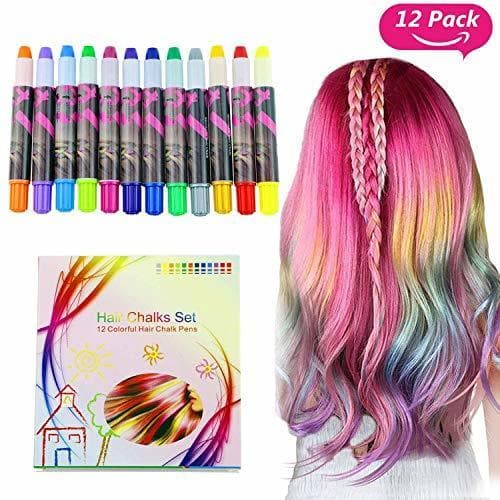 Producto Buluri 12 colores Set de tiza para el cabello