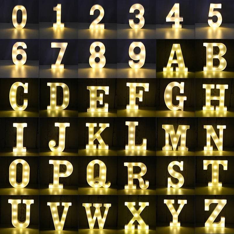 Product Letras luminosas 