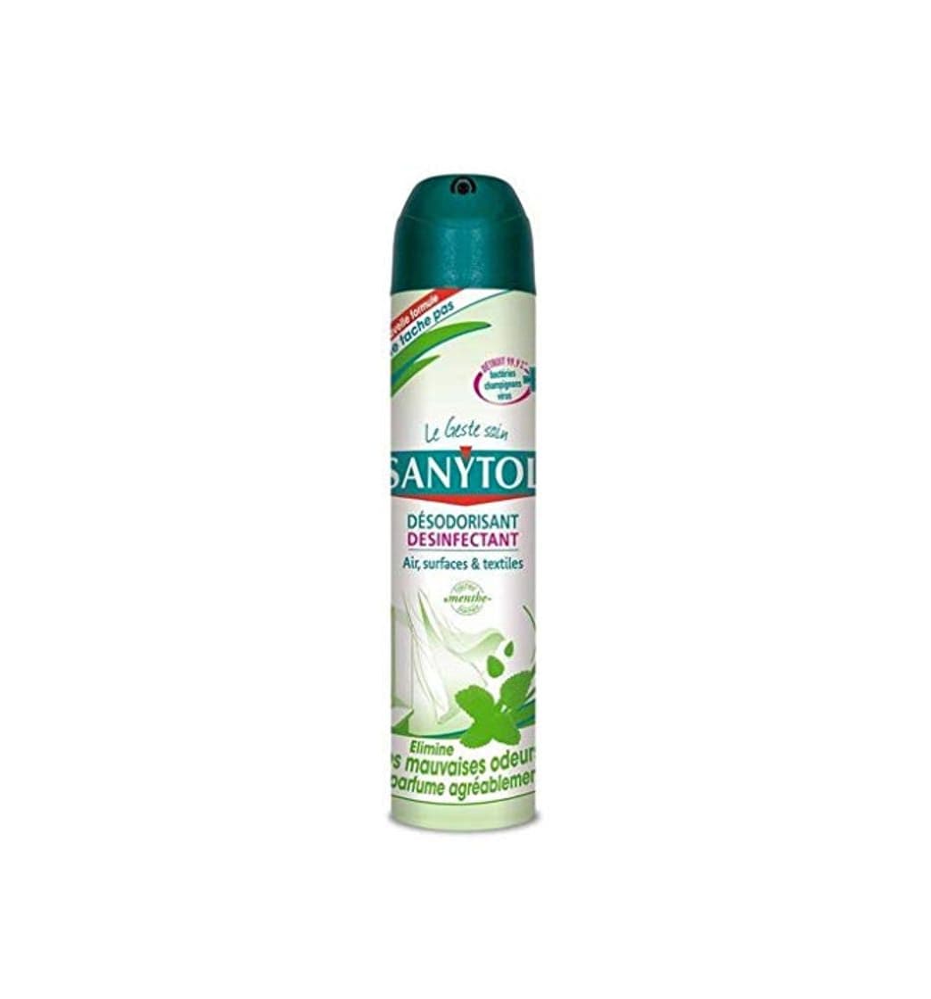 Product Sanytol ambientador desinfectante Air Superficies y Textiles Aroma a Menta 300 ML