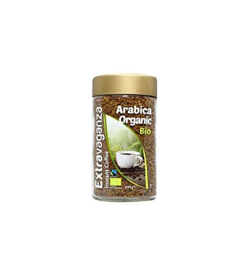 Producto Extravaganza - Café arábica soluble ecológico de comercio justo, 100 g