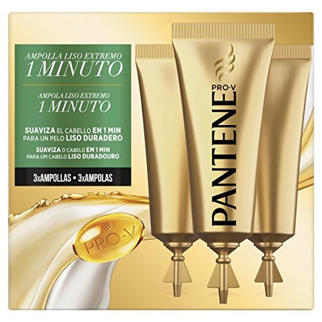 Beauty Pantene Pro-V Ampolla para el Pelo - Paquetes de 5 x 45