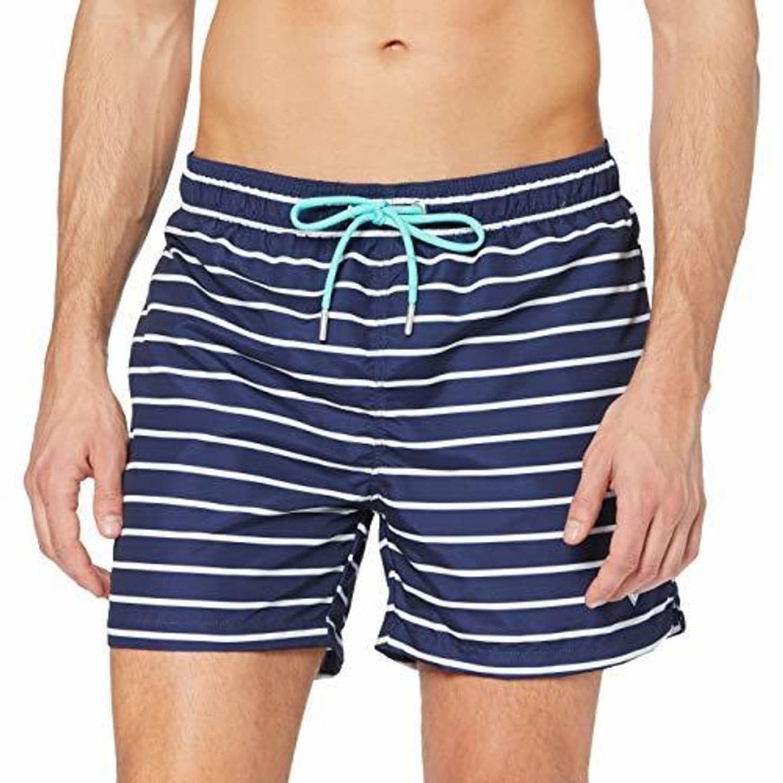 Place Gant Breton Stripe Swim Shorts C.f Bañador, Azul