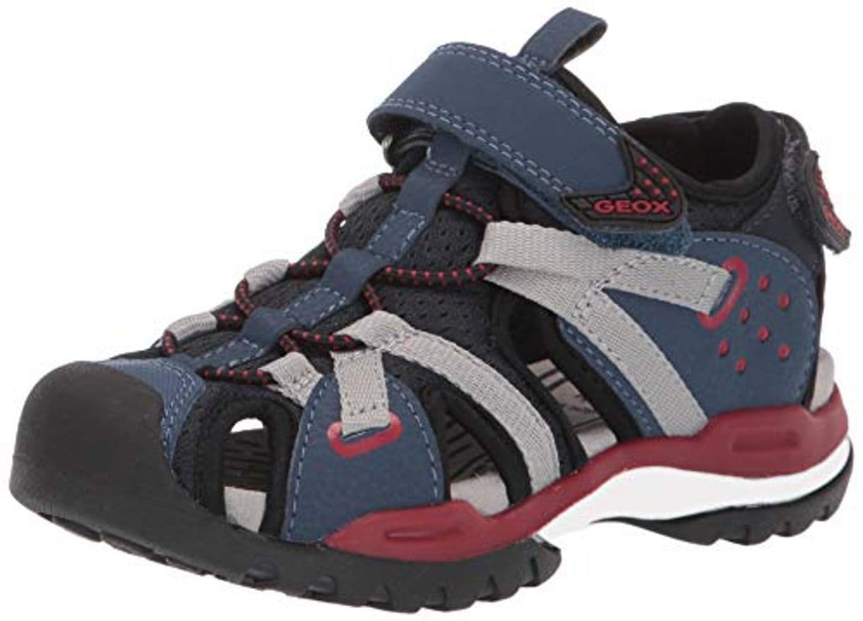 Product Geox J Borealis Boy B, Sandalias Punta Cerrada para Niños, Azul