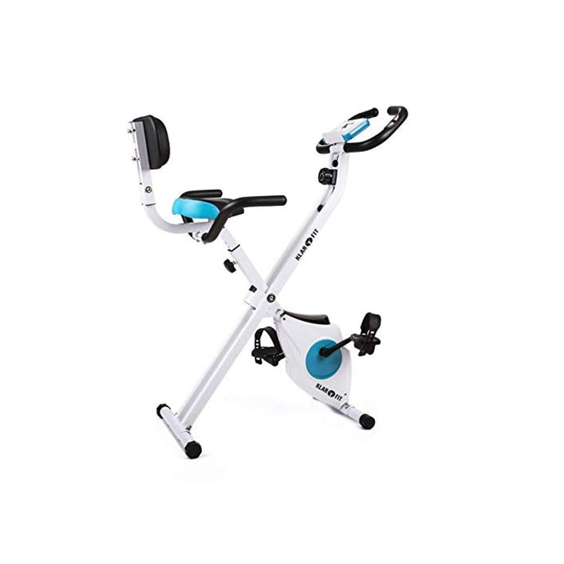 Product Klarfit Azura Pro Shape Edition - Bicicleta estática, Monitor de Entrenamiento, Pulsómetro,