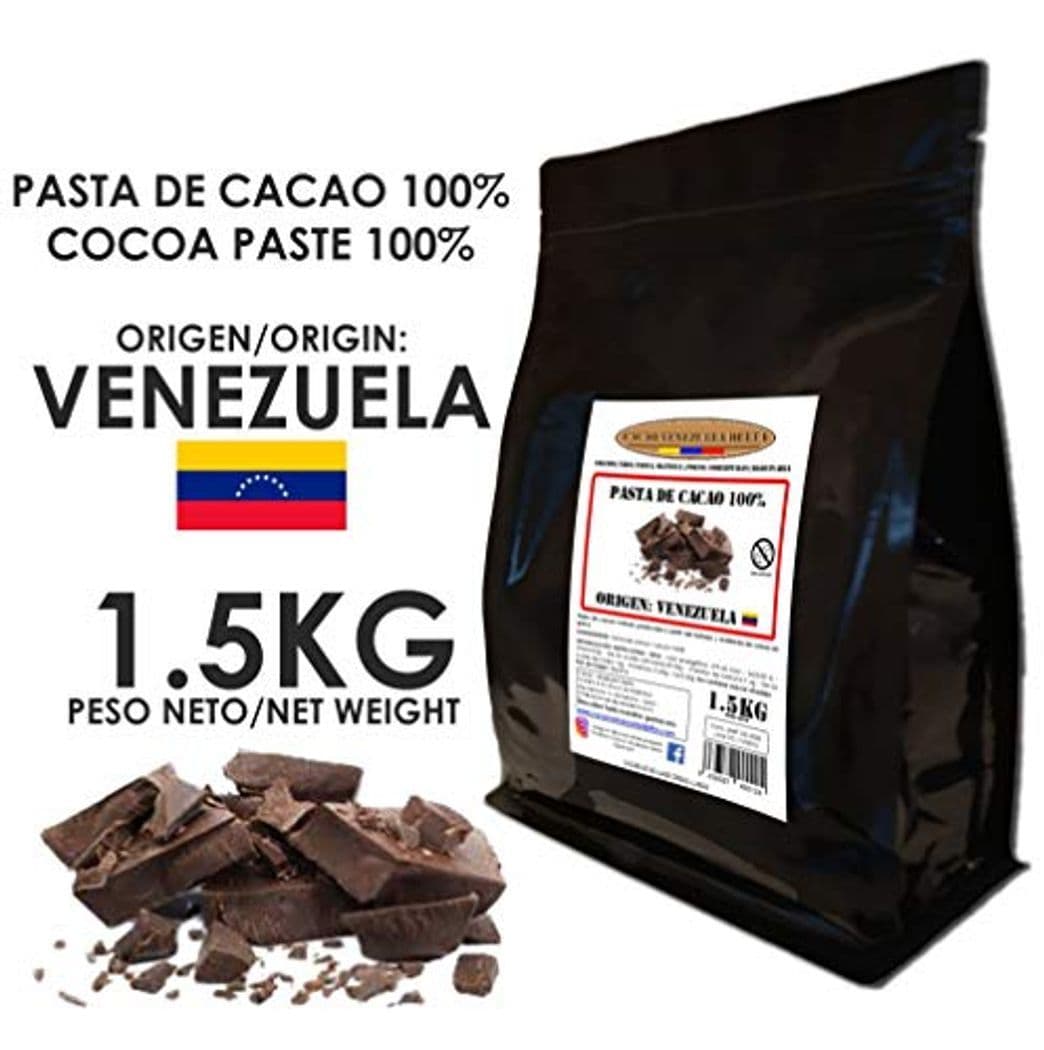 Product Cacao Venezuela Delta - Chocolate Negro Puro 100% · Origen Venezuela