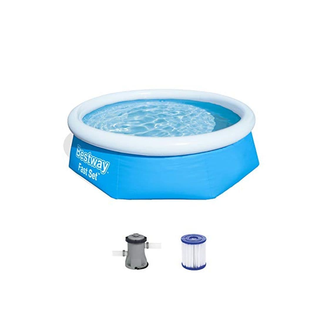 Product Bestway Fast Pool Set 244x66 cm, mit Filterpumpe Piscina