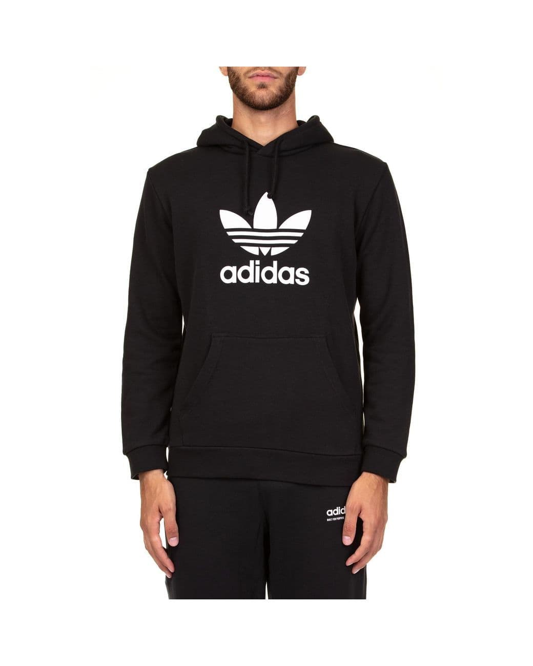 Fitness adidas Core18 Hoody Sudadera con Capucha, Hombre, Negro