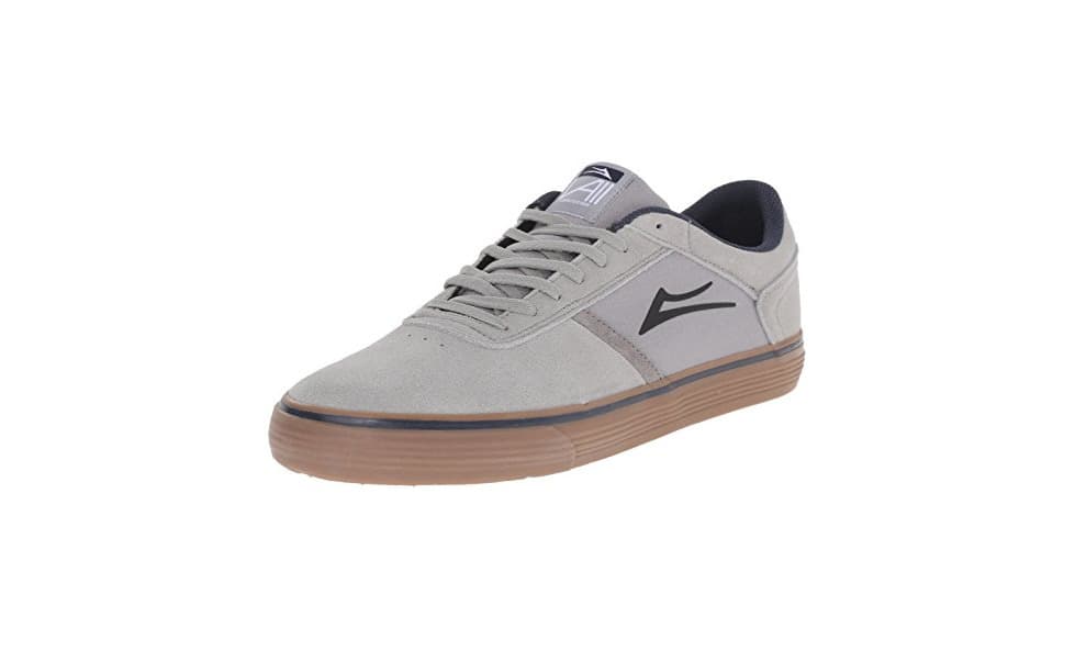 Moda Lakai Vincent del Hombres Skate Zapatos, Blanco