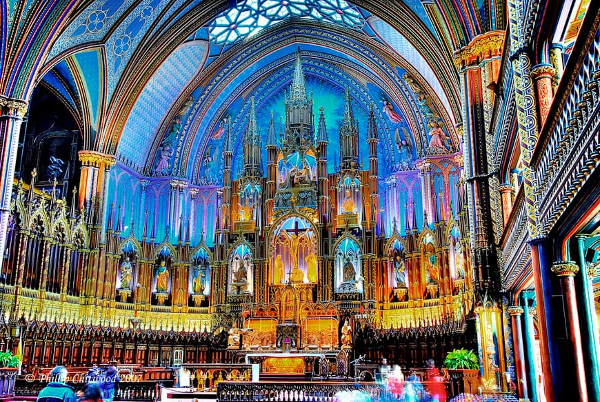 Lugar Notre-Dame Basilica of Montreal