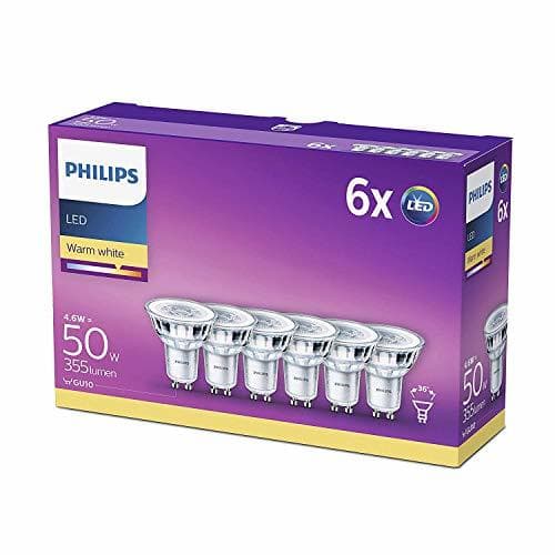 Home Philips GU10 LED - Bombillas Cristal