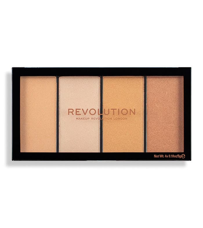 Fashion Re-Loaded Highlighter Palette - Lustre Lights Warm