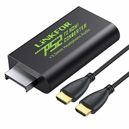 Producto Convertidor PS2 a HDMI Adpatador PS2 a HDMI y Audio Jack 3.5mm