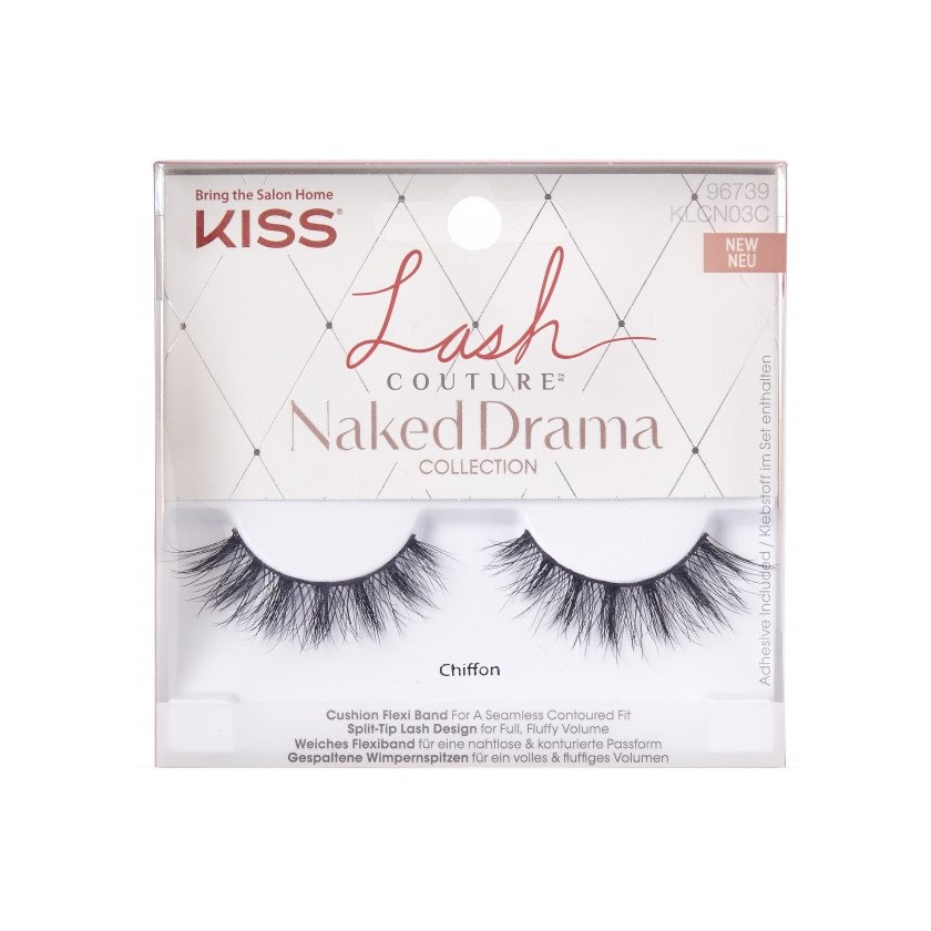 Producto Lash Couture Naked Drama Pestañas Postizas Kiss CHIFFON