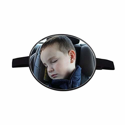 Place Car Interior Rearview Mirror Auto Safety Easy View Back Seat Adjustable Mirror