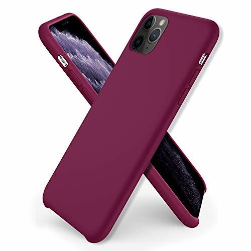 Electrónica ORNARTO Funda Silicone Case para iPhone 11 Pro, Carcasa de Silicona Líquida