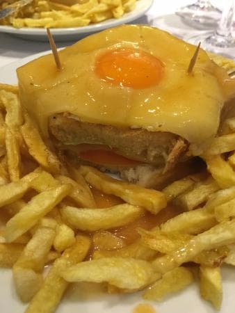 Restaurantes Café Santiago(francesinha)