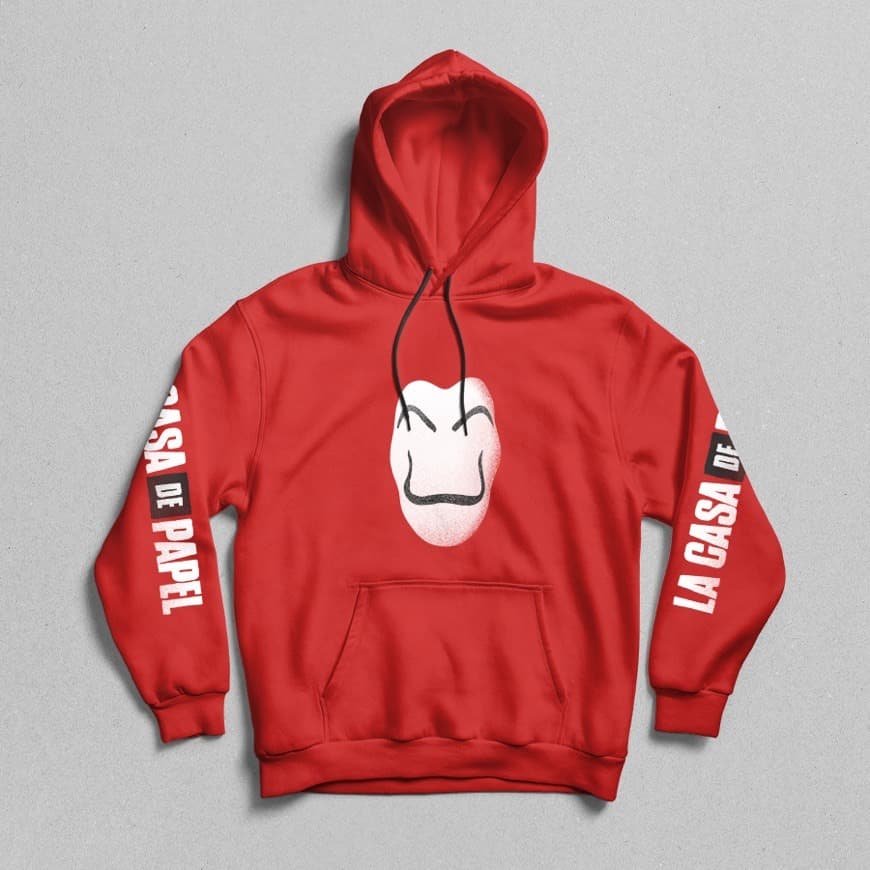 Fashion Hoodie Vermelho Casa de Papel