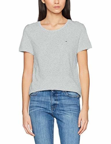 Fashion Tommy Hilfiger Original Soft Jersey Camiseta, Gris