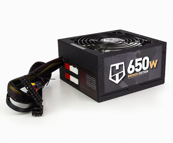 Product Fonte de Alimentação Nox Hummer 80+ Bronze 650W Semi Modular