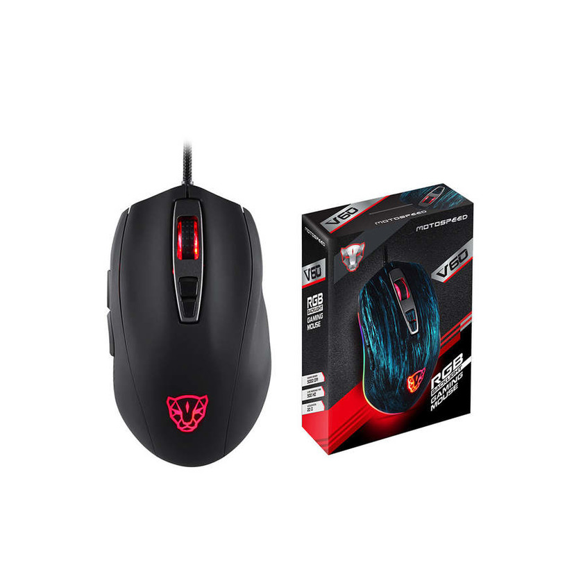 Product Motospeed V60 RGB Macro 5000 DPI Mouse