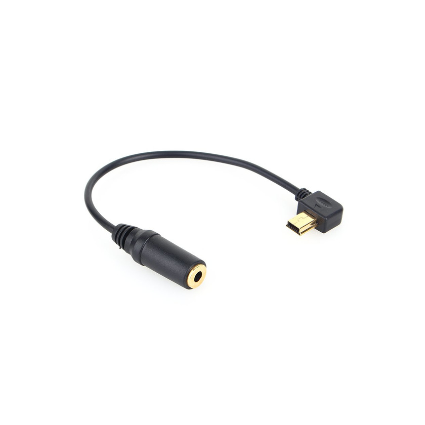 Product Mini USB to 3.5mm Microphone Adapter Transfer Cable Wire