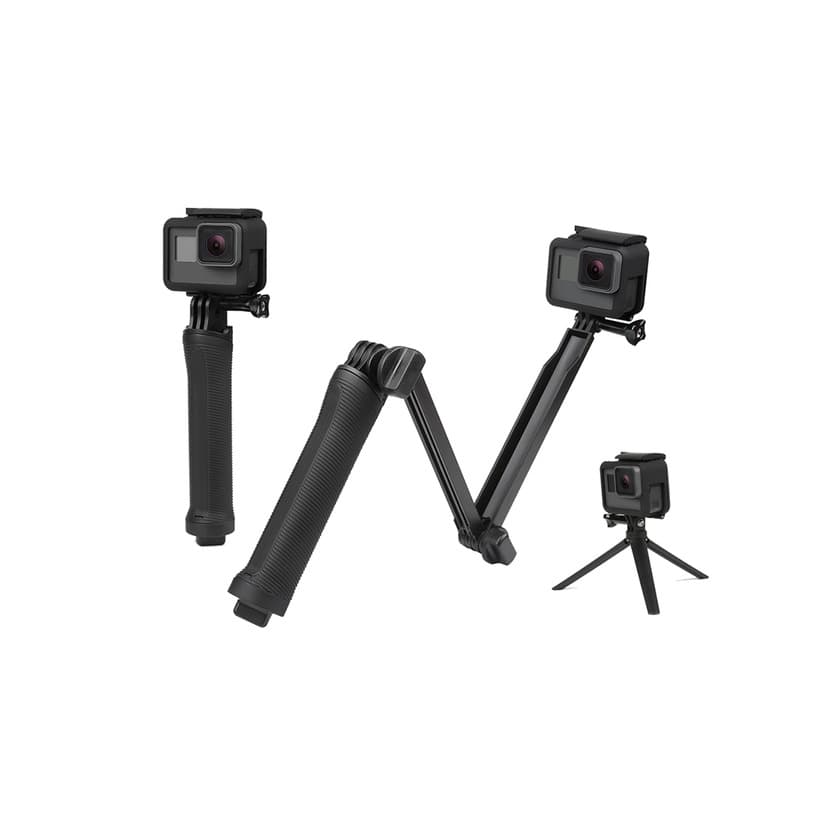 Product 3 Way Grip Waterproof Monopod Selfie Stick Tripod