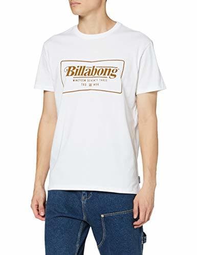 Place BILLABONG TRD Mrk SS tee Camiseta, Hombre, Blanco