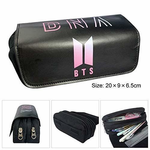 Product BTS Estuche,Estuches Escolar,un para bolígrafos Adecuado para Estudiantes de Secundaria y universitarios,Sino