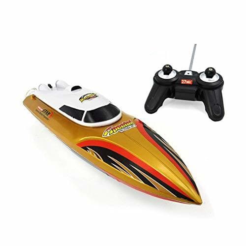 Place ZQYR GAME# Controle RC Boat 15-20km / h Speed ​​Electric RC Lancha