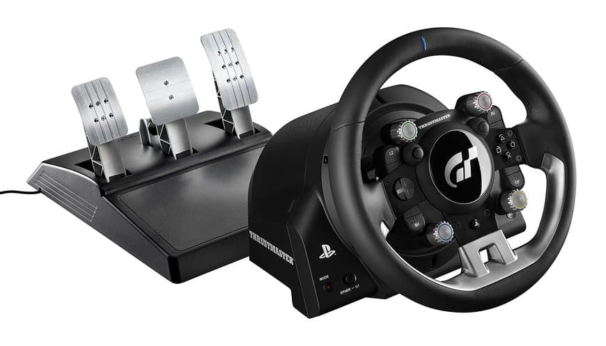 Electrónica Thrustmaster T-GT - Volante de carreras para PS4