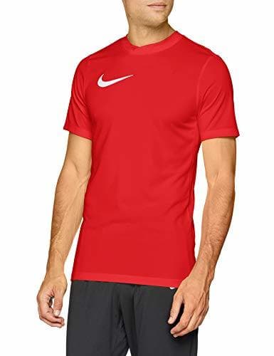 Fitness Nike Park VI Camiseta de Manga Corta para hombre, Rojo