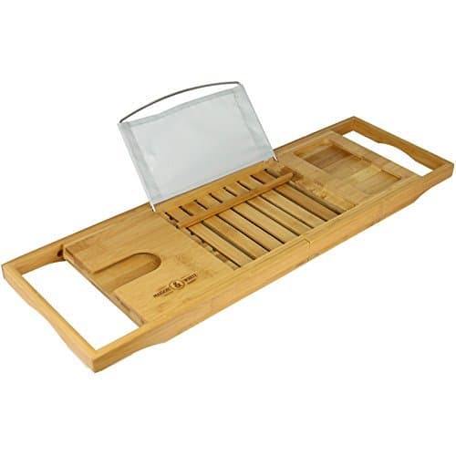 Lugar Extendable Bamboo Bath Caddy