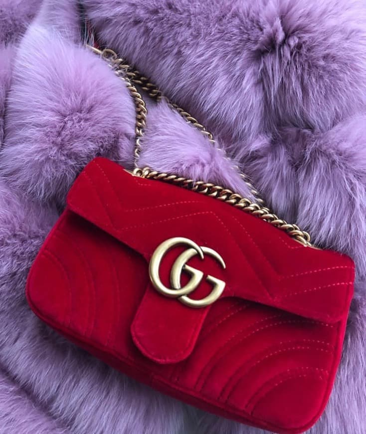 Product Gucci marmont red velvet