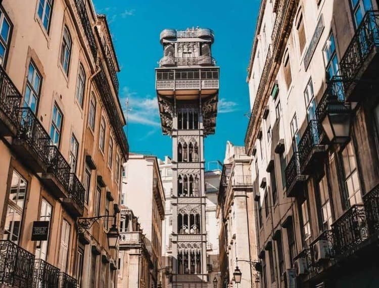 Lugar Elevador de Santa Justa