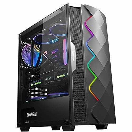 Home YSM Computer Case Gaming Pc Case 36 * 21 * 44CM DIY