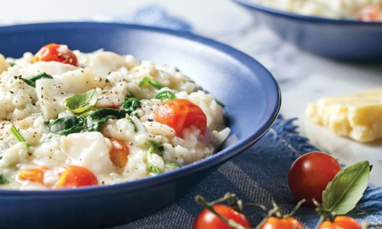 Moda Risotto de bacalhau