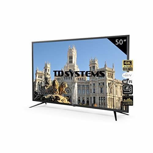 Producto Televisores Smart TV 50 Pulgadas 4K UHD Android 9.0 y HbbTV