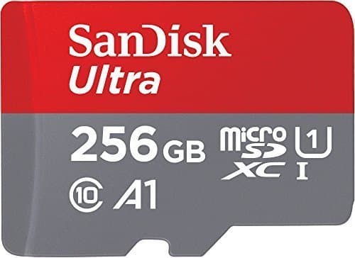 Product SanDisk Ultra - Tarjeta de memoria microSDXC de 256 GB con adaptador