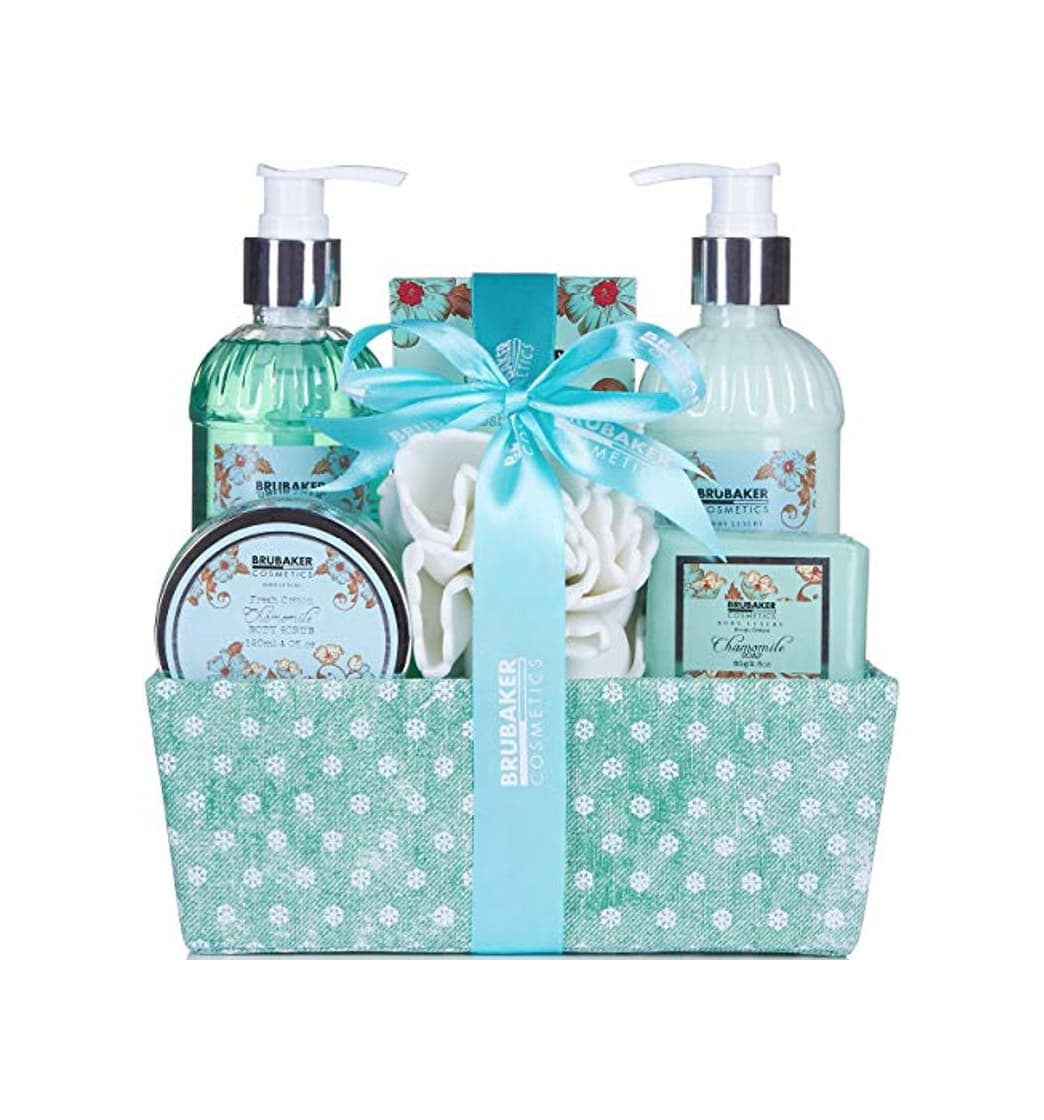 Producto BRUBAKER Cosmetics Set de Baño y Ducha"Chamomile fresh Cotton" Cuidado hidratante Manzanilla