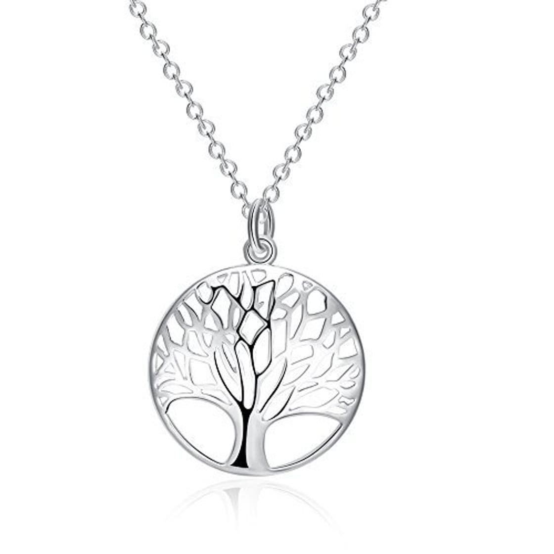 Lugar YAZILIND joyeria moda simple "arbol de la vida" en forma de plata