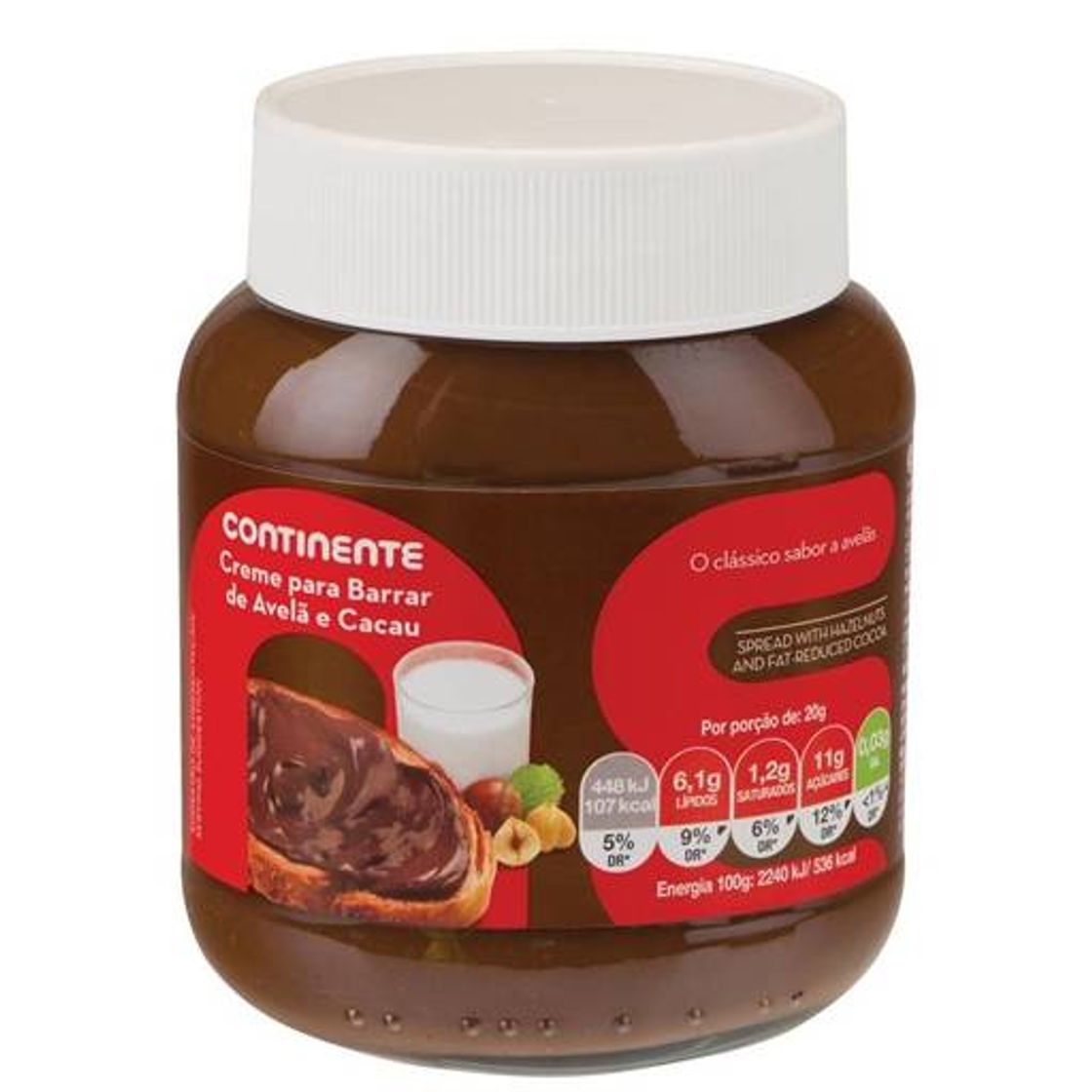 Producto Creme para Barrar Cacau e Avelã